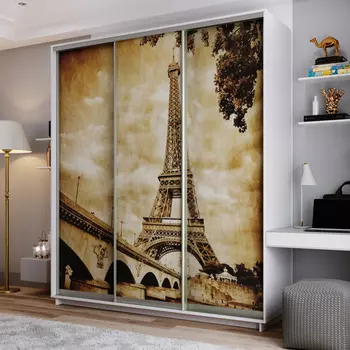 Шкаф-купе 3-дверный Фреско