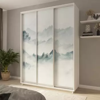 Шкаф-купе 3-дверный Фреско