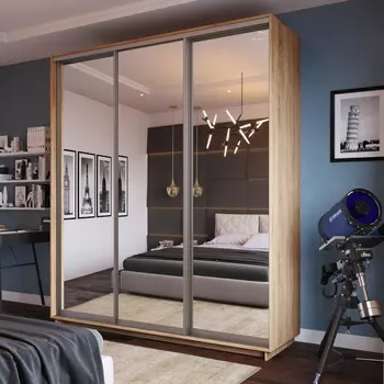 Шкаф-купе 3-дверный Фреско