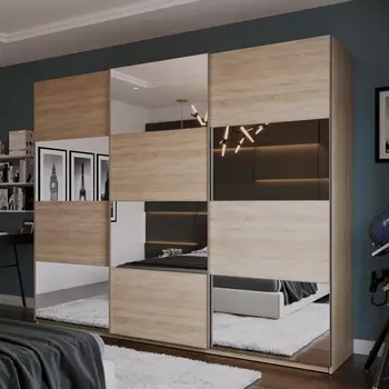 Шкаф-купе 3-дверный Модерно