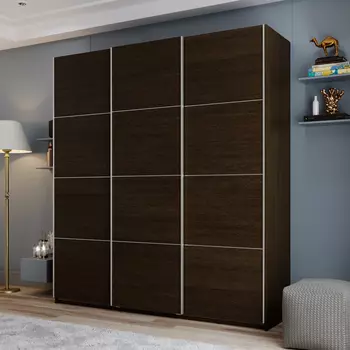 Шкаф-купе 3-дверный Рафаэль 180, 210