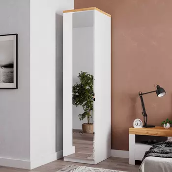 Шкаф-пенал левый Виттория со штангой