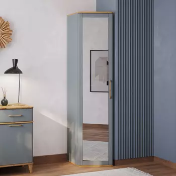 Шкаф-пенал скошенный Кассия