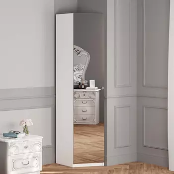 Шкаф-пенал скошенный левый Жасмин