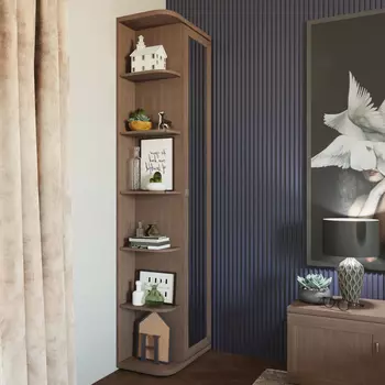 Шкаф-пенал со стеллажом Орнета