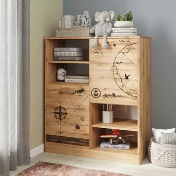 Шкаф-стеллаж Корсар