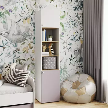 Шкаф-стеллаж правый Жемчужина