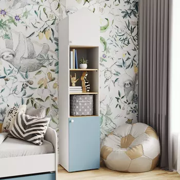 Шкаф-стеллаж правый Жемчужина