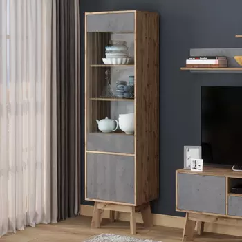 Шкаф-витрина Элетто