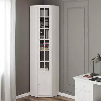 Шкаф-витрина угловой Ивет