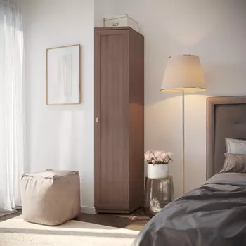 Скошенный шкаф-пенал Орнета