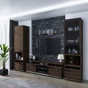 Стенка для гостиной Ивет №3