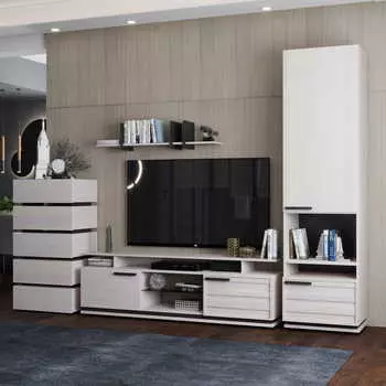 Стенка для гостиной Ивет №6