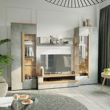 Стенка для гостиной Элеганте №4