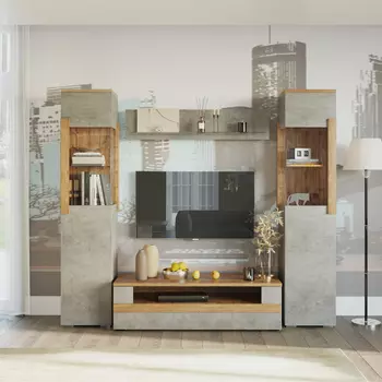 Стенка для гостиной Элеганте №7