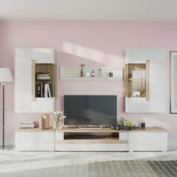 Стенка для гостиной Элеганте №8