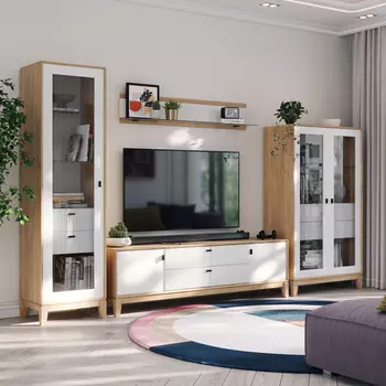 Стенка для гостиной Солланж №4