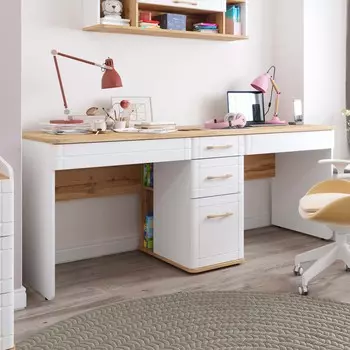 Стол письменный двойной Кассия