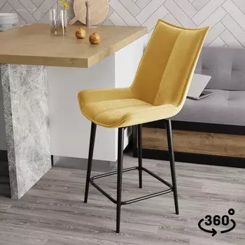 Стул полубарный поворотный Аморет 360°