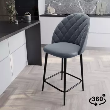 Стул полубарный поворотный Кристоф 360°