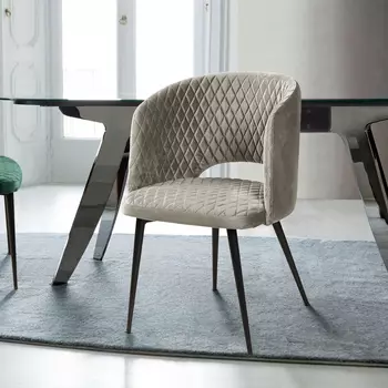 Стул с полукруглой спинкой Вильям Ромб