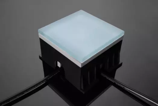 Архитектурный точечный грунтовый светодиодный прожектор КВАРЦ 4W-WW