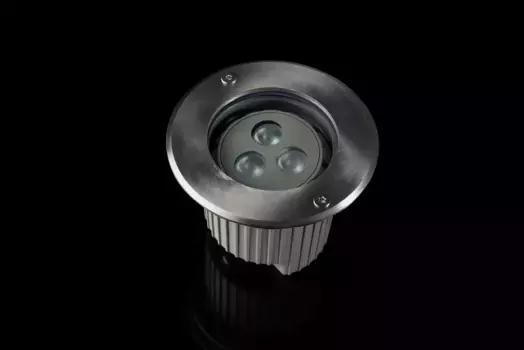 Архитектурный точечный грунтовый светодиодный прожектор ПОДСНЕЖНИК ATMD0303-24-CW