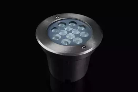 Архитектурный точечный грунтовый светодиодный прожектор ПОДСНЕЖНИК BMD0902-220-CW