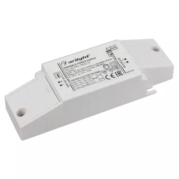 Блок питания ARJ-20-PFC-TRIAC-A (20W, 350-500mA) (Arlight, IP20 Пластик, 5 лет)