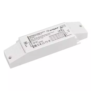 Блок питания ARJ-40-PFC-TRIAC-A (40W, 700-1050mA) (Arlight, IP20 Пластик, 5 лет)
