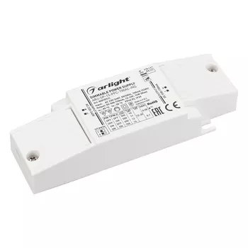 Блок питания ARJ-SP-15-PFC-TRIAC-INS (14W, 12-20V, 0.5-0.7A) (Arlight, IP20 Пластик, 5 лет); 028187(1)