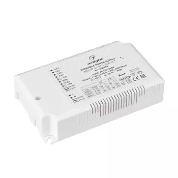 Блок питания ARJ-SP-40-PFC-DT8-ССT (40W, 9-42V, 0.5-0.8А) (Arlight, IP20 Пластик, 5 лет)