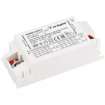 Блок питания ARJ-SP-42-PFC-INS (42W, 25-40V, 0.7-1.05A) (Arlight, IP20 Пластик, 5 лет)