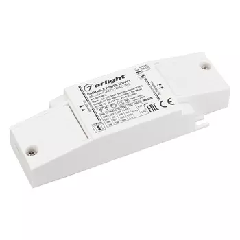 Блок питания ARJ-SP-7-PFC-TRIAC-INS (7W, 7-13V, 0.35-0.5A) (Arlight, IP20 Пластик, 5 лет)028188(1)