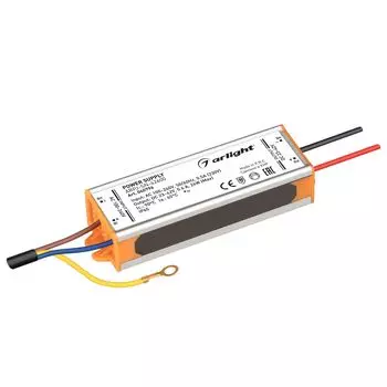 Блок питания ARPJ-SN-42600 (24W, 23-42V, 600mA) (Arlight, IP65 Металл, 3 года)