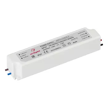 Блок питания ARPV-LV24035-A (24V, 1.5A, 35W) (Arlight, IP67 Пластик, 3 года); 018980(1)
