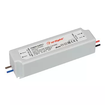 Блок питания ARPV-LV24050 (24V, 2.0A, 48W) (Arlight, IP67 Пластик, 2 года)
