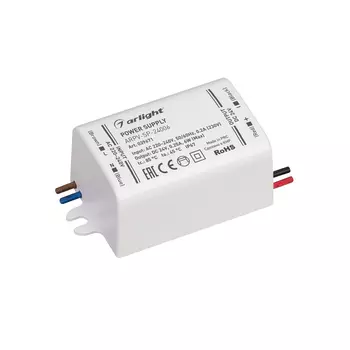 Блок питания ARPV-SP-24006 (24V, 0.25A, 6W) (Arlight, IP67 Пластик, 5 лет)