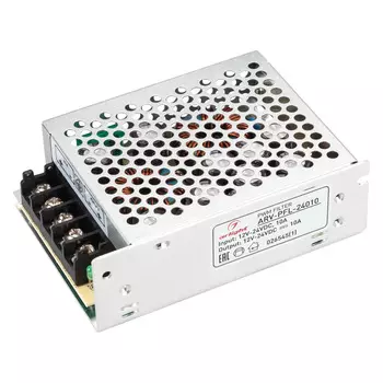 Блок питания ARV-PFL-24010 DC/DC (12-24V, 10A, PWM filter) (Arlight, IP20 Сетка, 2 года), 026545(1)