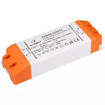 Блок питания ARV-SN24100-PFC-C (24V, 4.2A, 100W) (Arlight, IP20 Пластик, 3 года), 026814(1)