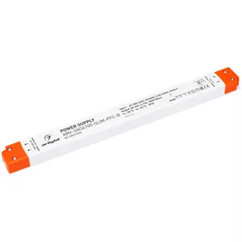 Блок питания ARV-SN24100-SLIM-PFC-B (24V, 4.17A, 100W) (Arlight, IP20 Пластик, 3 года), 022171(2)