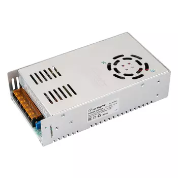 Блок питания JTS-360-24-A (0-24V, 15A, 360W) (Arlight, IP20 Сетка, 2 года)
