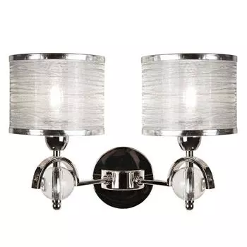 Бра iLamp Chelsea W2400-2 Nickel