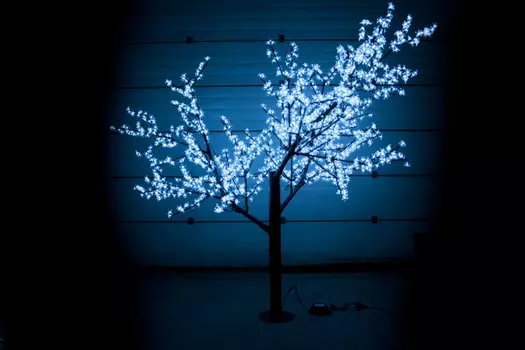 CBL-2.5-1728 LED вишня H:2,5m D2,0 м., белое