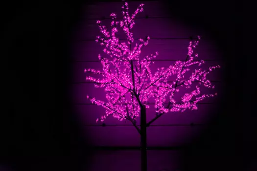 CBL-2.5-1728 LED вишня H:2,5m D2,0 м., розовое