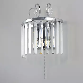 Citilux Инга CL335321 Бра хрустальное с выключателем Хром