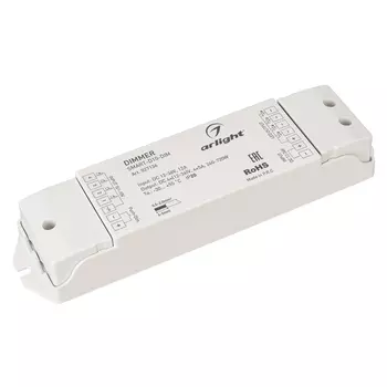 Диммер SMART-D10-DIM (12-36V, 4x5A, 0/1-10V) (Arlight, IP20 Пластик, 5 лет)
