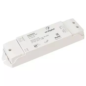 Диммер SMART-D9-DIM (12-24V, 1x15A, 2.4G) (Arlight, IP20 Пластик, 5 лет)