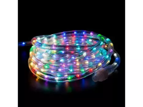Дюралайт LED, свечение с динамикой (2W) - RGB Ø13мм, 36LED/м, 6м