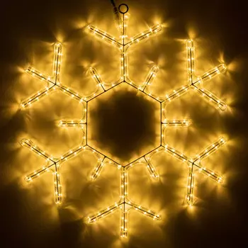 Фигура ARD-SNOWFLAKE-M5-600x600-360LED Warm (230V, 20W) (Ardecoled, IP65)